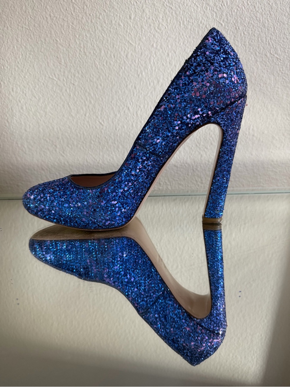 MIU MIU Heels size 38.5 MIU MIU Glitter High Heel STUNNING with dust bags